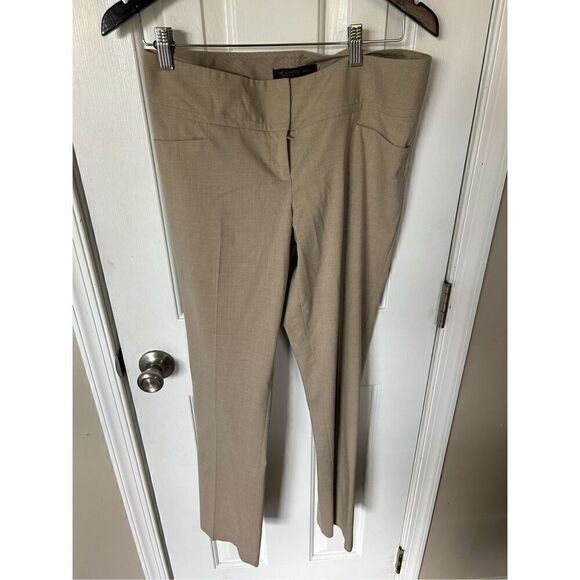 The limited tan suit jacket size 4 and pants size 6 - Picture 4 of 7